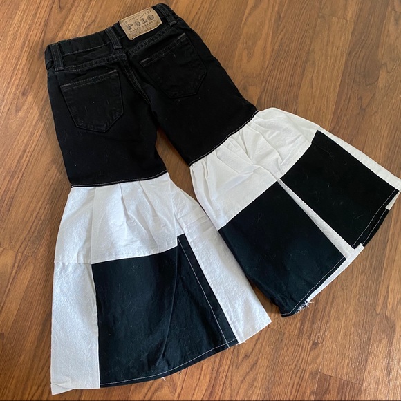 OOAK handmade size 2T jeans - Picture 4 of 7